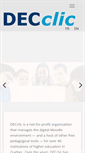 Mobile Screenshot of decclic.qc.ca