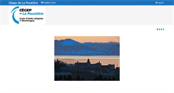 Desktop Screenshot of cegeplapocatiere.moodle.decclic.qc.ca